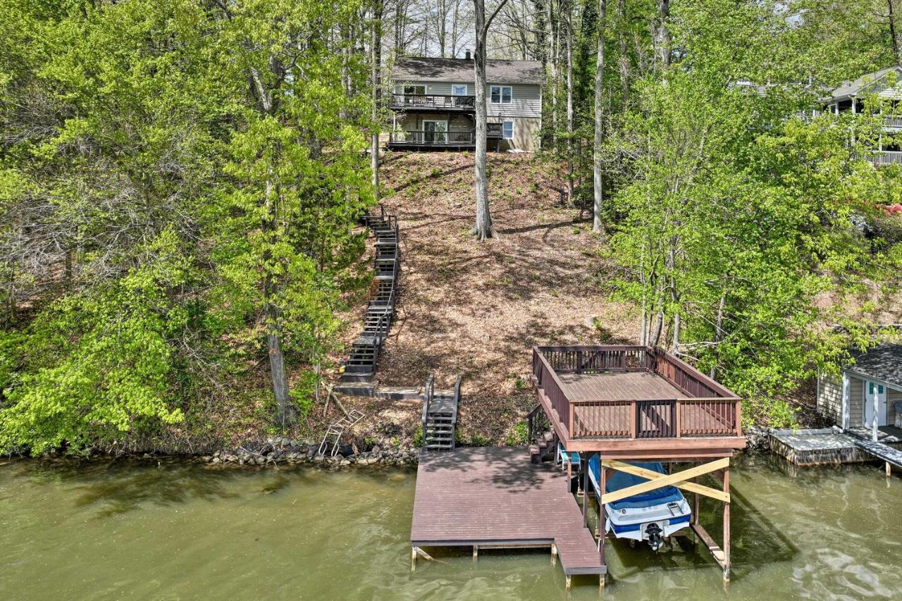 Waterfront Cottage With Boat Dock And 3 Decks! Bracey Zewnętrze zdjęcie